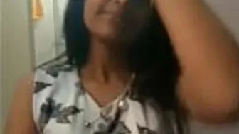 Young Desi Cutie Giving My Cock A Sloppy Blowjob At Her Place