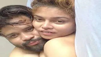 Indian Couple Getting Intimate And Making Love In Hotel Room