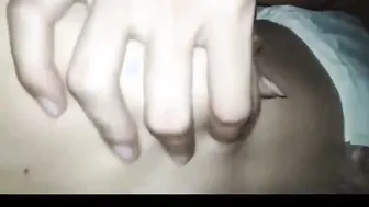 Indian GF Getting Her Perky Boobs Pressed By Lover