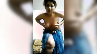 Cute Desi Teen Flashing Her Perky Boobs In Private Video