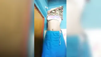 Village Girl Making Selfie Video Fingering Her Tight Pussy