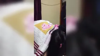 Indian Couple Recording Themselves Getting Intimate On Mobile