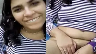 Horny Desi Babe Stripping Naked Showing Her Boobs And Pussy