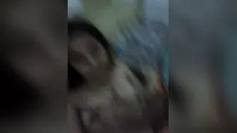 My Desi GF Pressing Her Soft Boobs For Me At Home