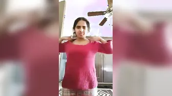 Married Bhabhi Showing Off Her Tits And Pussy In Selfie Video
