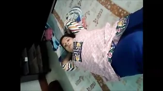 Desi Bhabhi Slowly Removing Her Dress And Getting Naked At Home