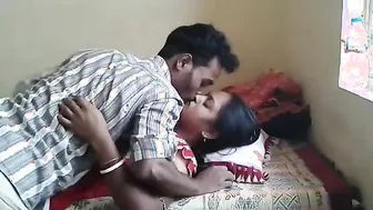 Bengali Married Woman Getting Touched And Boobs Pressed Hard