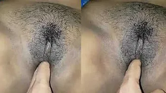 Cheating Indian Wife Fingering Herself For Her Secret Boyfriend