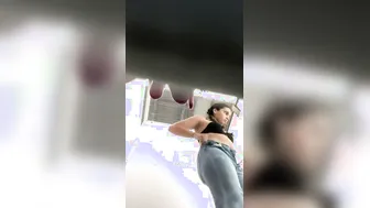 Naughty Babe Caught Changing In Fitting Room Showing Body