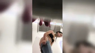 Naughty Babe Caught Changing In Fitting Room Showing Body