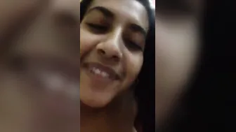 Shy GF Lifting Her Top Showing Her Perfect Natural Boobs