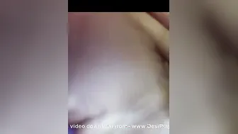 Bengali Babe With Massive Tits Pleasuring Her Wet Pussy