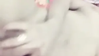 Cute Desi Babe Squeezing And Playing With Her Soft Perky Boobs