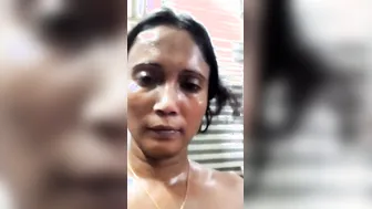 Naughty Indian Aunty Recording Herself Naked For Her Boyfriend