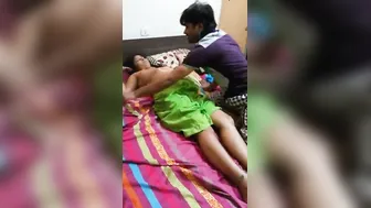 Indian Married Woman Getting Her Boobs Pressed During Romance