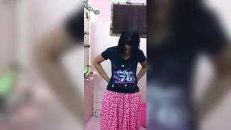 My GF Flashing Her Tits For Me In The Bathroom Mirror