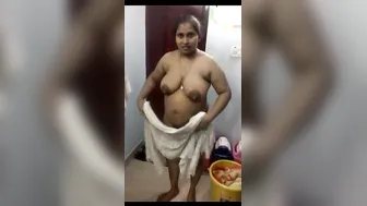 Watching My Indian Wife Soaping Her Curves After Hot Shower