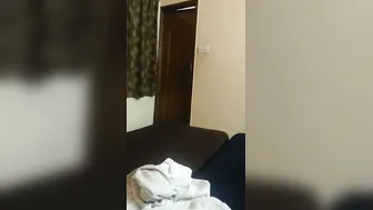 Cute Desi GF Stripping Naked For Me In Cheap Hotel Room