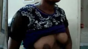 Stacked Young Babe Teasing With Her Massive Natural Boobs