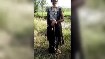 Adventurous Gf Flashing Outdoors Risking Getting Caught By Anyone