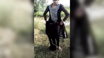 Adventurous Gf Flashing Outdoors Risking Getting Caught By Anyone