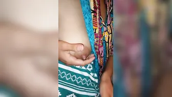 GF Squeezing Her Tits Begging For More Attention Again
