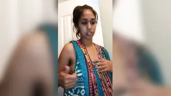 GF Squeezing Her Tits Begging For More Attention Again