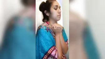 GF Squeezing Her Tits Begging For More Attention Again