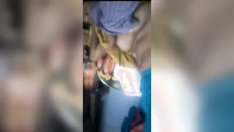 Horny Guy Sucking And Licking His GFs Big Soft Boobs Hard