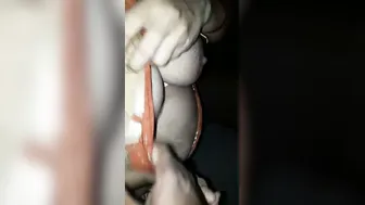 Married Aunty Getting Her Tits Pressed Hard By Her Young Lover