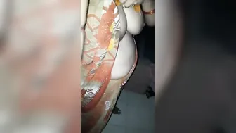 Married Aunty Getting Her Tits Pressed Hard By Her Young Lover