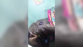 Young Desi Babe Getting Naked During Private Bath Time At Home