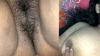 Indian Wife Posing Completely Nude While Hubby Records Her Body
