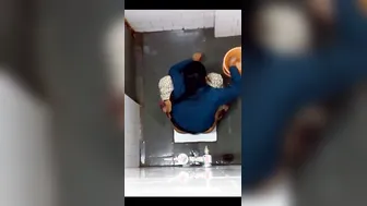 Indian Wife Caught On Camera Pissing In The Bathroom Secretly