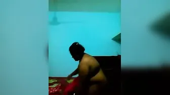 Mallu Wife Squeezing Her Heavy Boobs Alone At Home For Me