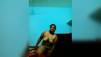 Mallu Wife Squeezing Her Heavy Boobs Alone At Home For Me