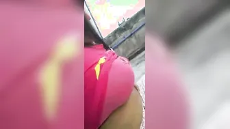 My GF Showing Off Her Tits In Sexy Bra For Me