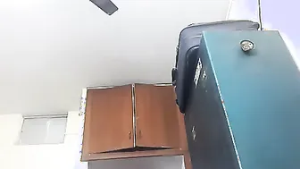 Young GF Massaging Her Soft Boobs For Her Man