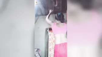 Naughty Desi Babe Dancing And Teasing Stripping Clothes Off Slow