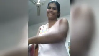 Indian Married Woman Stripping Off Her Clothes Showing Sexy Body