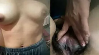 Indian Babe Exposing Her Tits And Fingering Pussy For The Camera