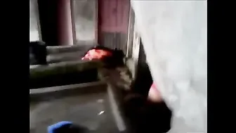 College Babe Bathing Naked While Her Boyfriend Films Secretly