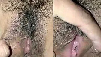 Fingering My Married Wife Wet Pussy Making Her Moan So Loud