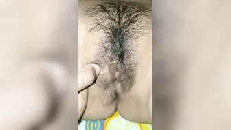 Fingering My Married Wife Wet Pussy Making Her Moan So Loud