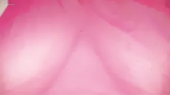 Horny Wife Squeezing Her Huge Melons In Extreme Closeup Shot