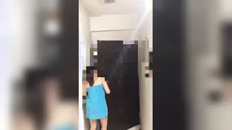 My Wife Dropped Her Towel For Delivery Boy Caught On Camera