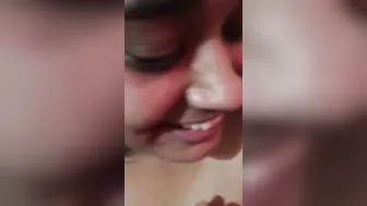 Horny Aunty From South Showing Off Her Body In Bedroom Alone