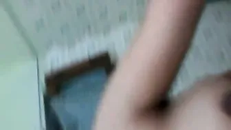 College Babe Exposing Her Boobs And Pussy In Hostel Room Alone