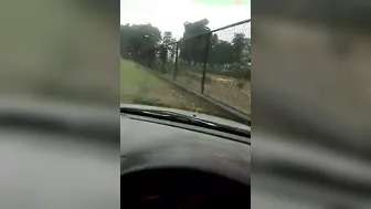 Bengali Wife Pressing Her Big Boobs Inside Car With Her Lover