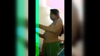 Desi College GF Slowly Stripping Naked In Her Bedroom